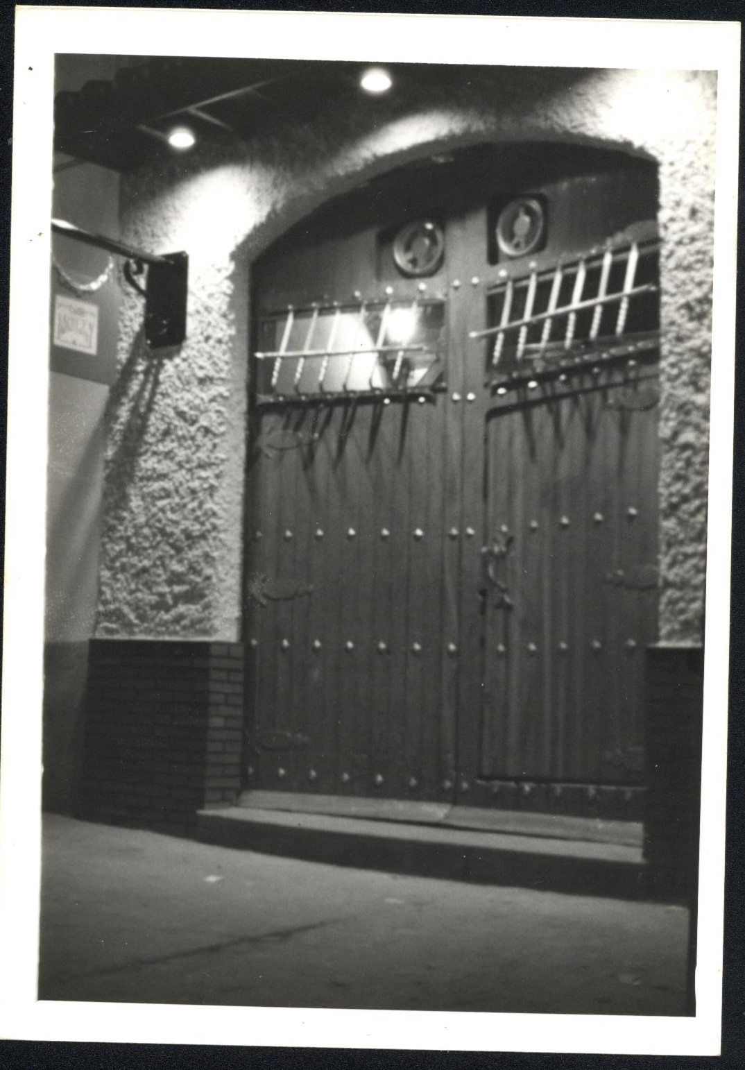 El portón de entrada ha sido siempre el mismo